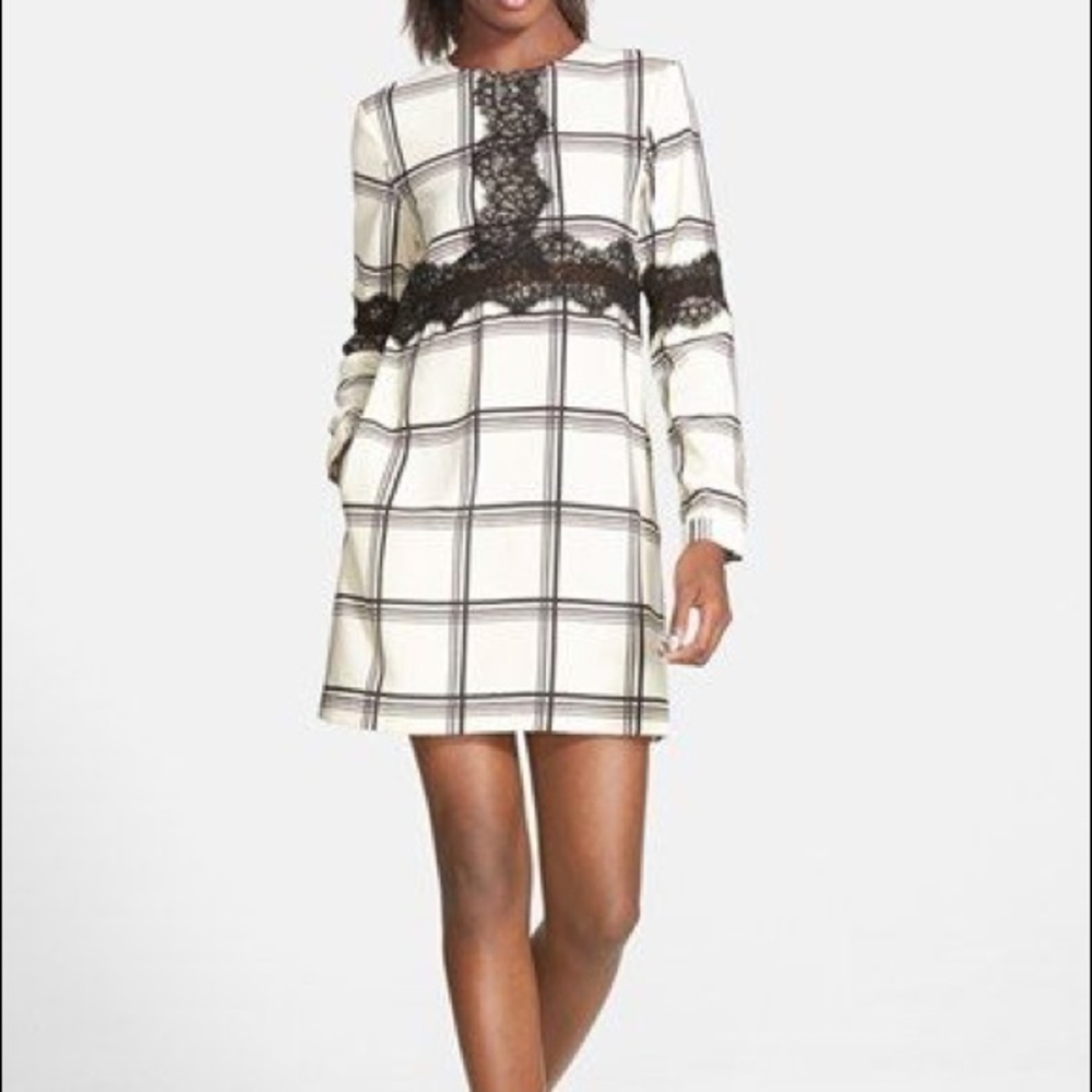 Plaid WAYF dress